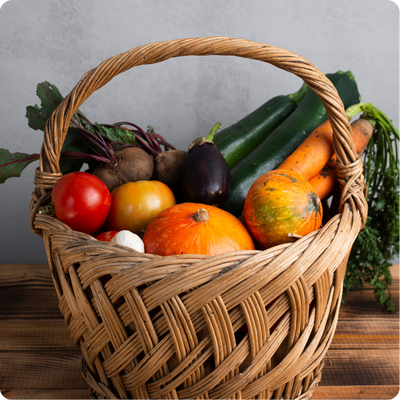 Panier de légumes